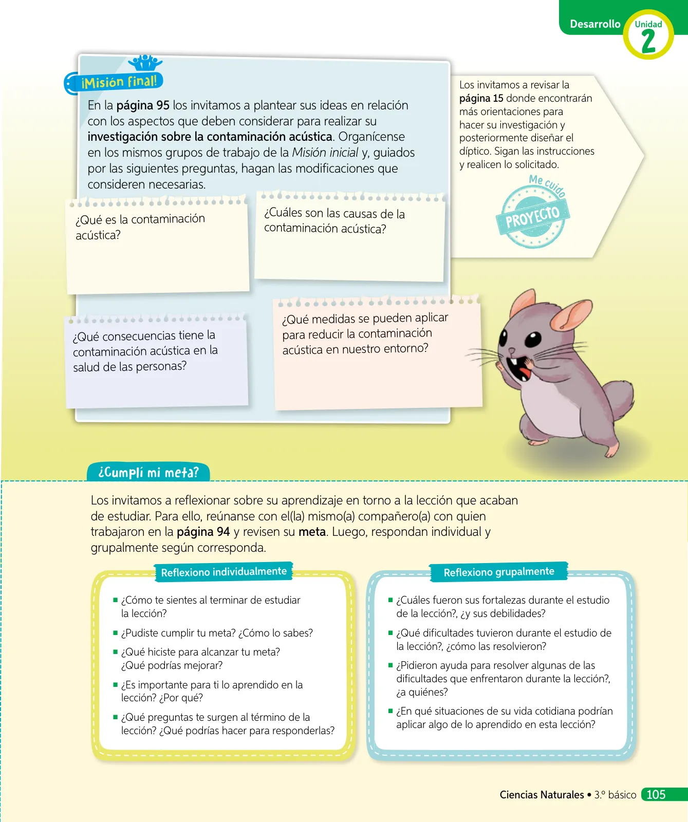 Página 210 de Ciencias Naturales – Tercero Básico | Texto del Estudiante MINEDUC – Descargar PDF · 2024