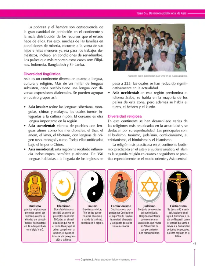 Página 49 de Ciencias Sociales 8° · Secundaria Activa
