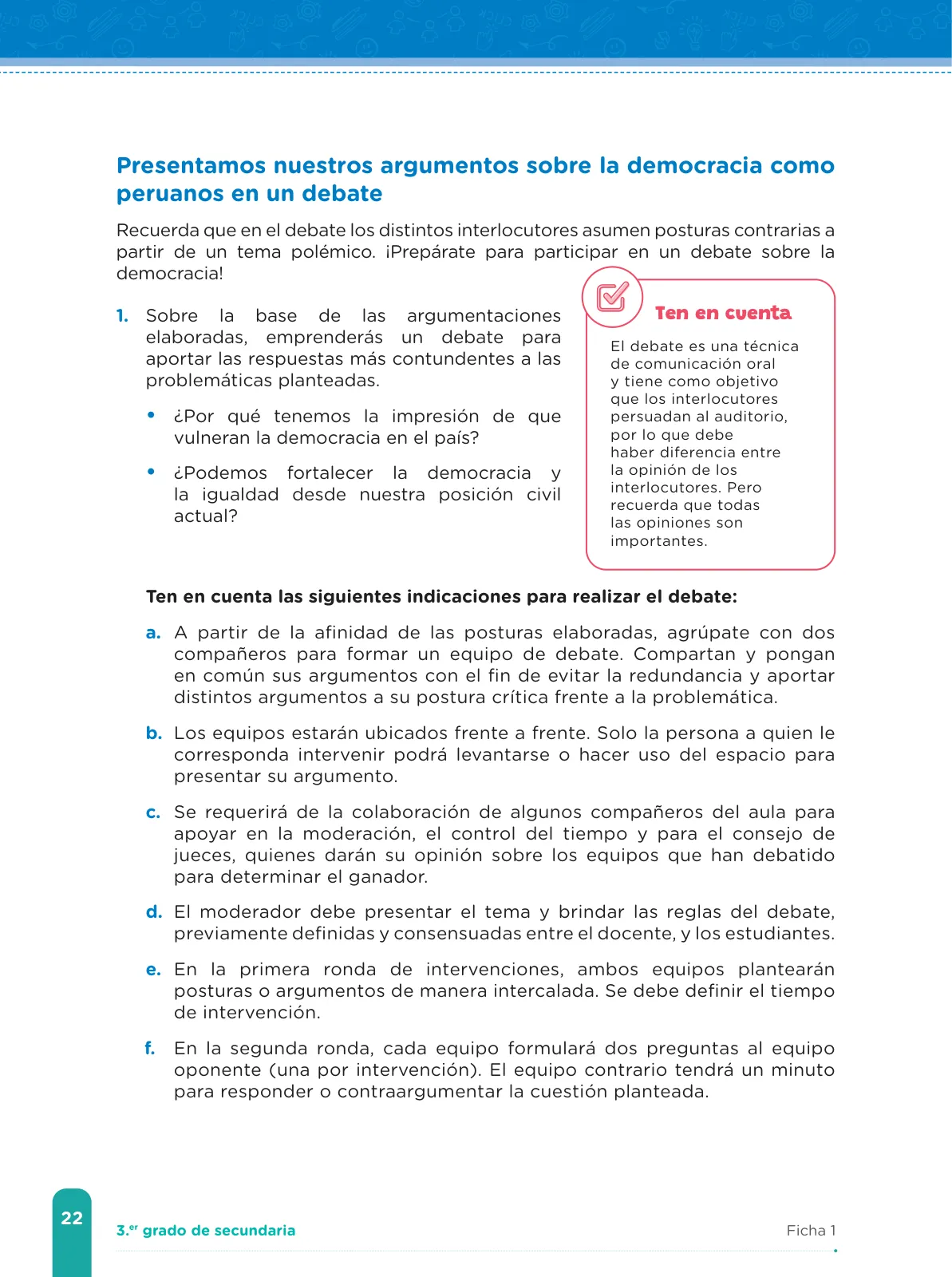 Página 24 de Fichas de aprendizaje de Comunicación 3 · 2024