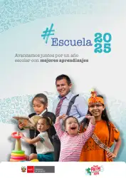 Portada de Escuelas 2025. Avanzamos juntos por un año escolar con mejores aprendizajes · 2025
