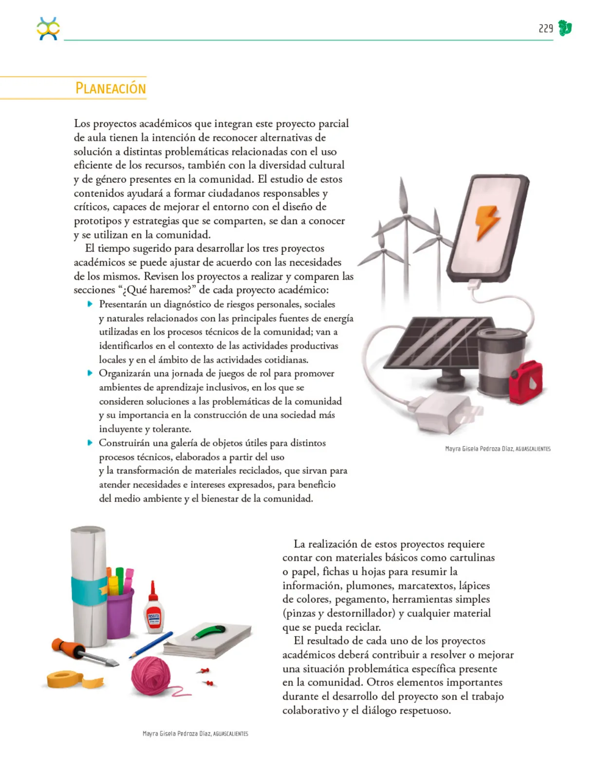 Página 230 de Colección Sk´asolil. Nuestro libro de Proyectos.  Tomo III.  Libro de Educación Telesecundaria Grado 2°  Ciclo Escolar 2025 - 2026