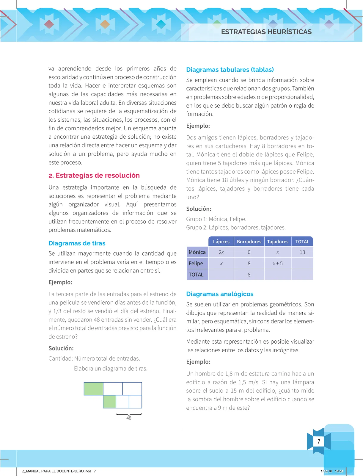 Miniatura página 9 de Resolvamos problemas 3 : manual para el docente 2018 · 2018