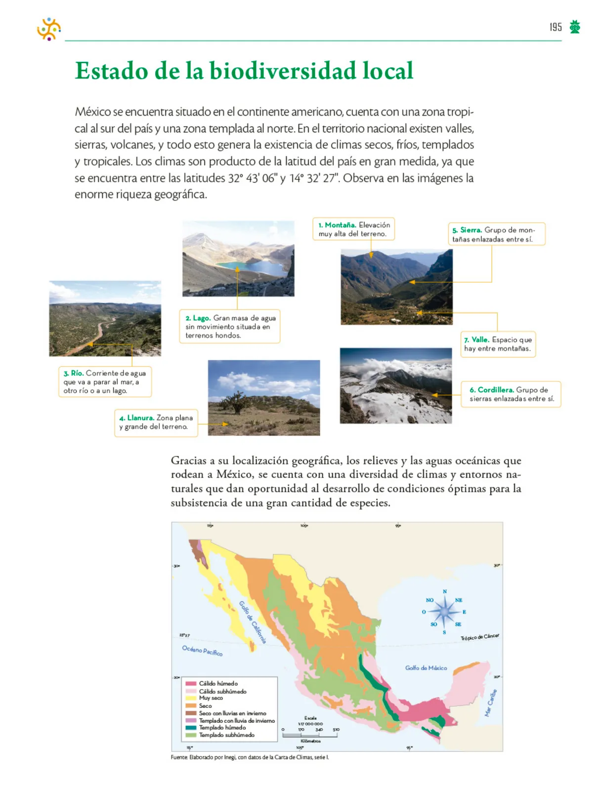 Página 196 de Colección Ximhai. Saberes y pensamiento científico. Libro de Educación Telesecundaria Grado 1° Ciclo Escolar 2025 - 2026