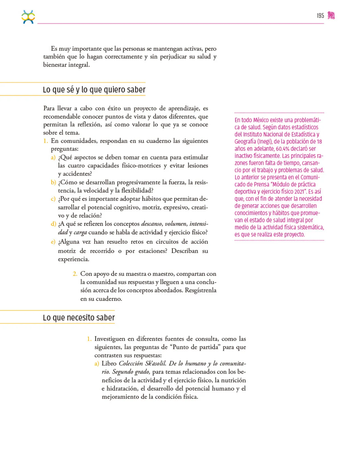 Página 196 de Colección Sk´asolil. Nuestro libro de proyectos. Libro de Educación Secundaria Grado 2° Ciclo Escolar 2025 - 2026