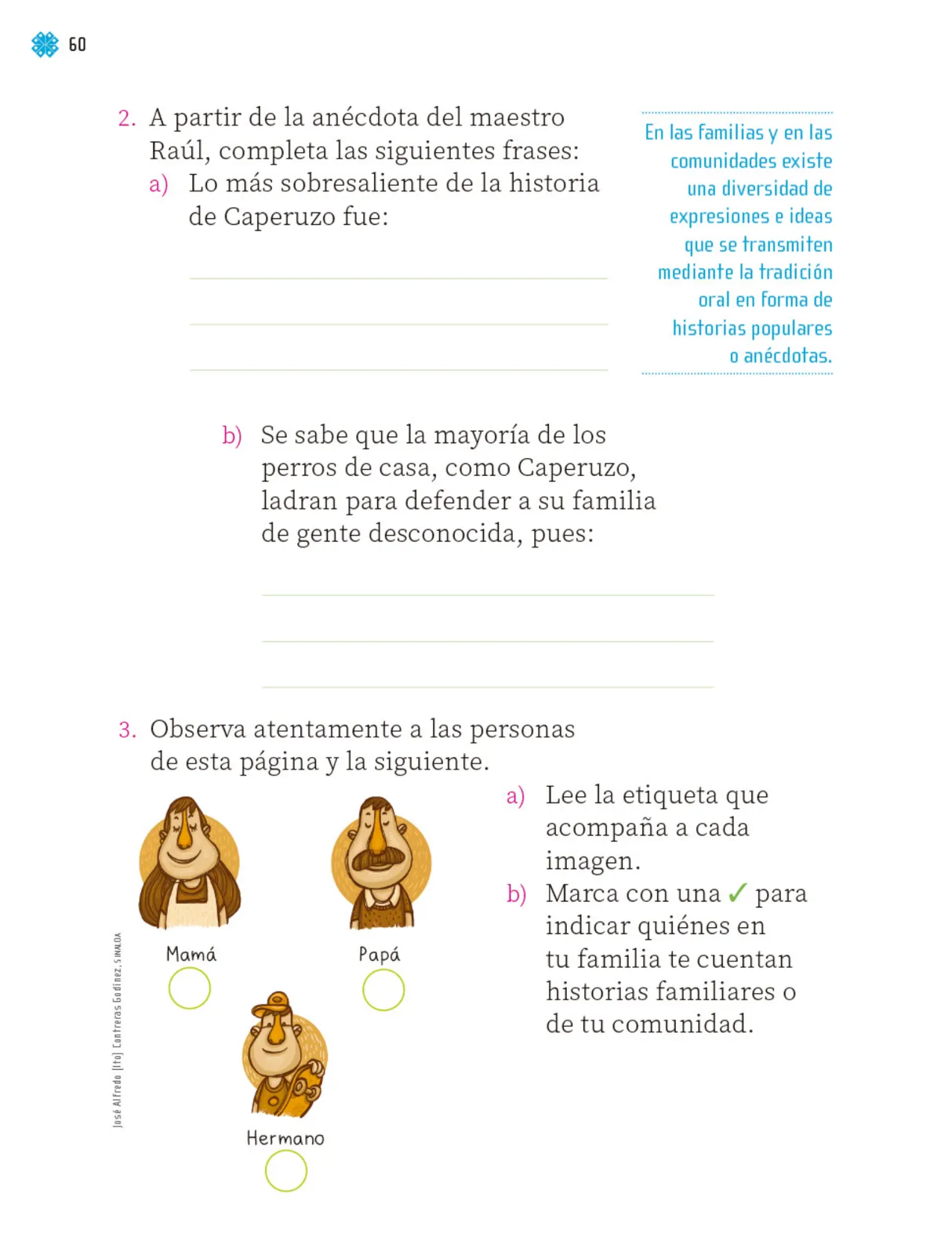 Miniatura página 61 de Proyectos de Aula.   Libro de Educación Primaria Grado 1°  Ciclo Escolar 2025 - 2026