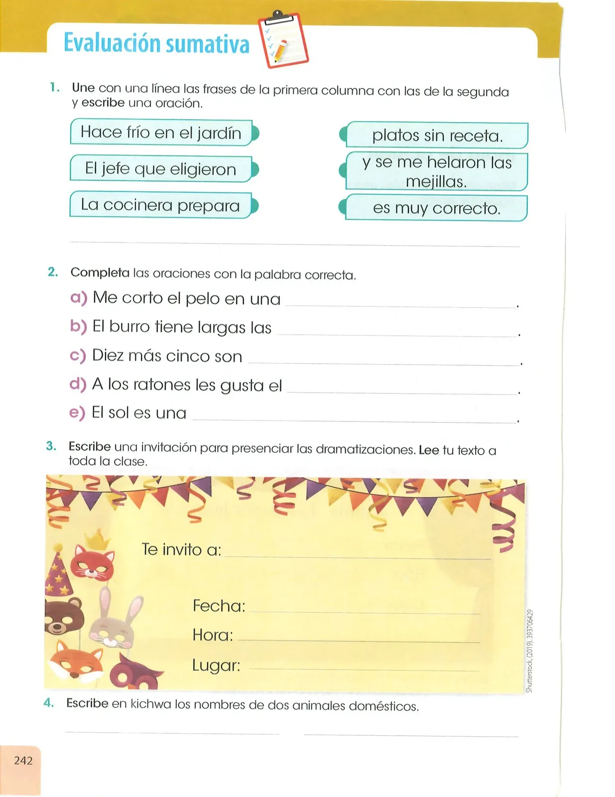 Miniatura página 243 de Lengua Y Literatura · 2 EGB · 2025