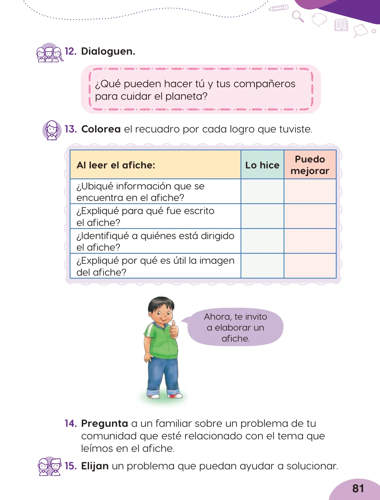 Página 83 de Cuadernillo de Comunicación 2. Segundo grado de Primaria · 2024