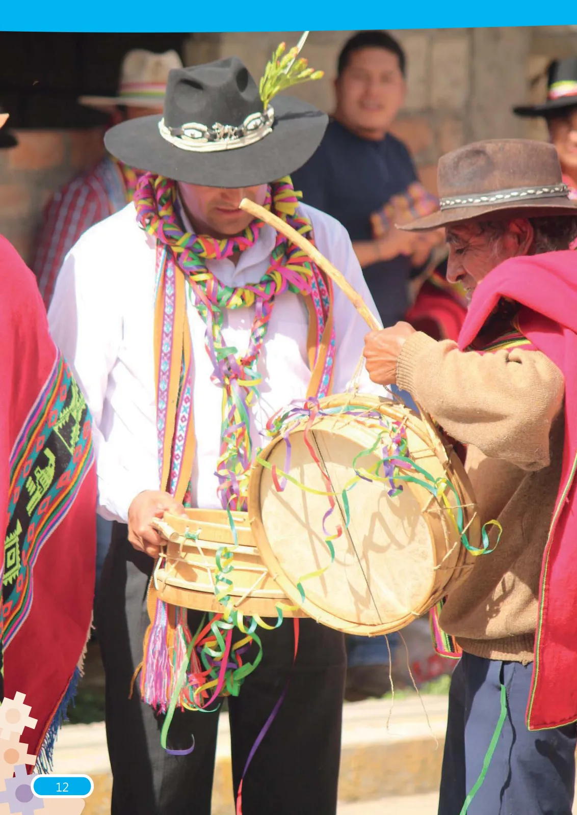 Página 12 de Guía para el docente sobre el uso del material educativo, Quechua Chanka. Ciclos Inicial e Intermedio, área de Comunicación · 2020