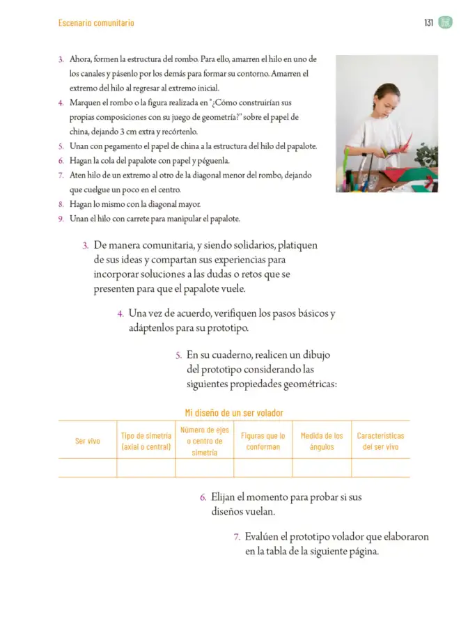 Página 134 de Proyectos Comunitarios. Libro de Educación Primaria Grado 6° Ciclo Escolar 2025 - 2026