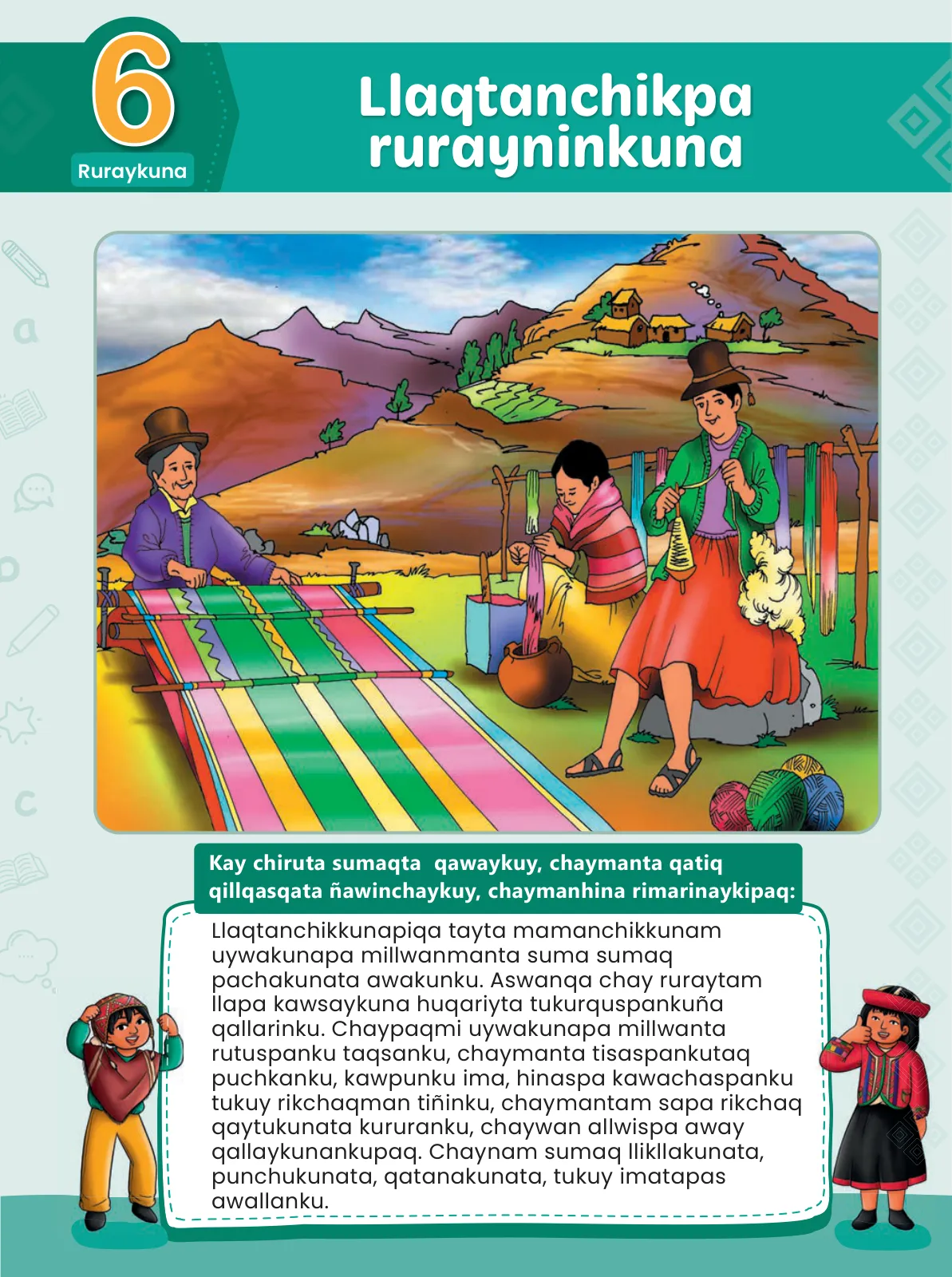 Página 51 de Ñawinchana Maytu 3 Quechua - Chanka. Texto de Comunicación del 3 ° Primaria - Quechua Chanka · 2023