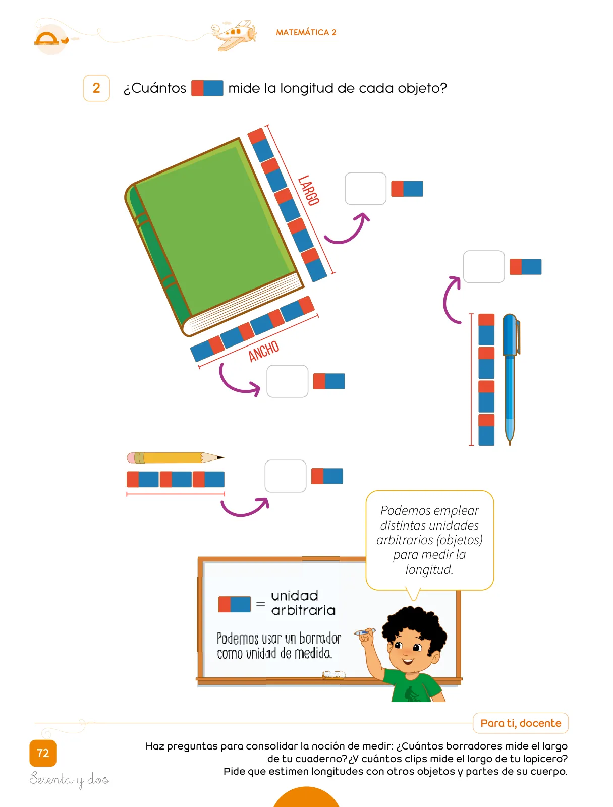Miniatura página 74 de Cuadernillo de Matemática 2. Segundo grado de Primaria · 2024