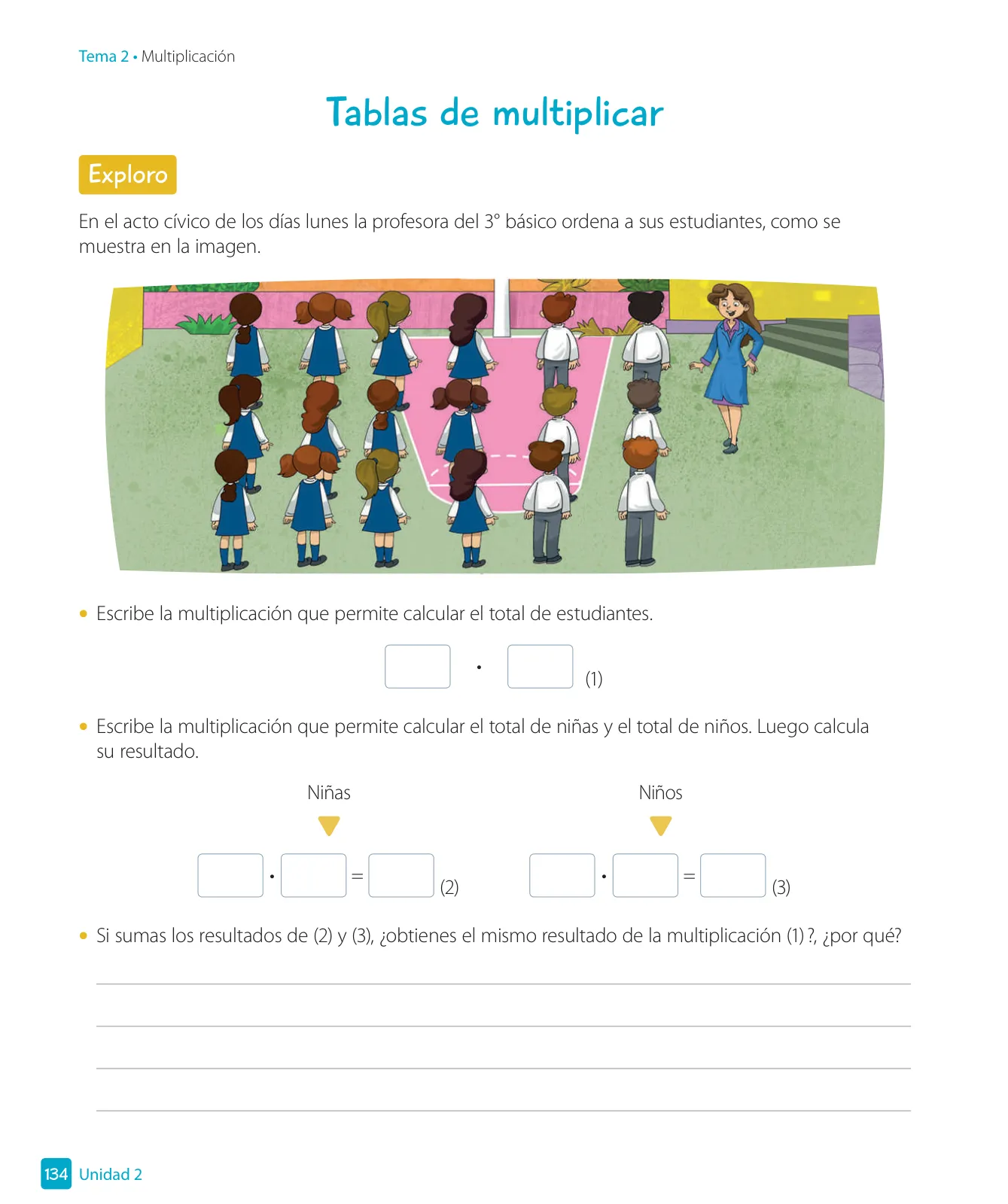 Miniatura página 136 de Matemática – Tercero Básico | Texto del Estudiante MINEDUC – Descargar PDF · 2024