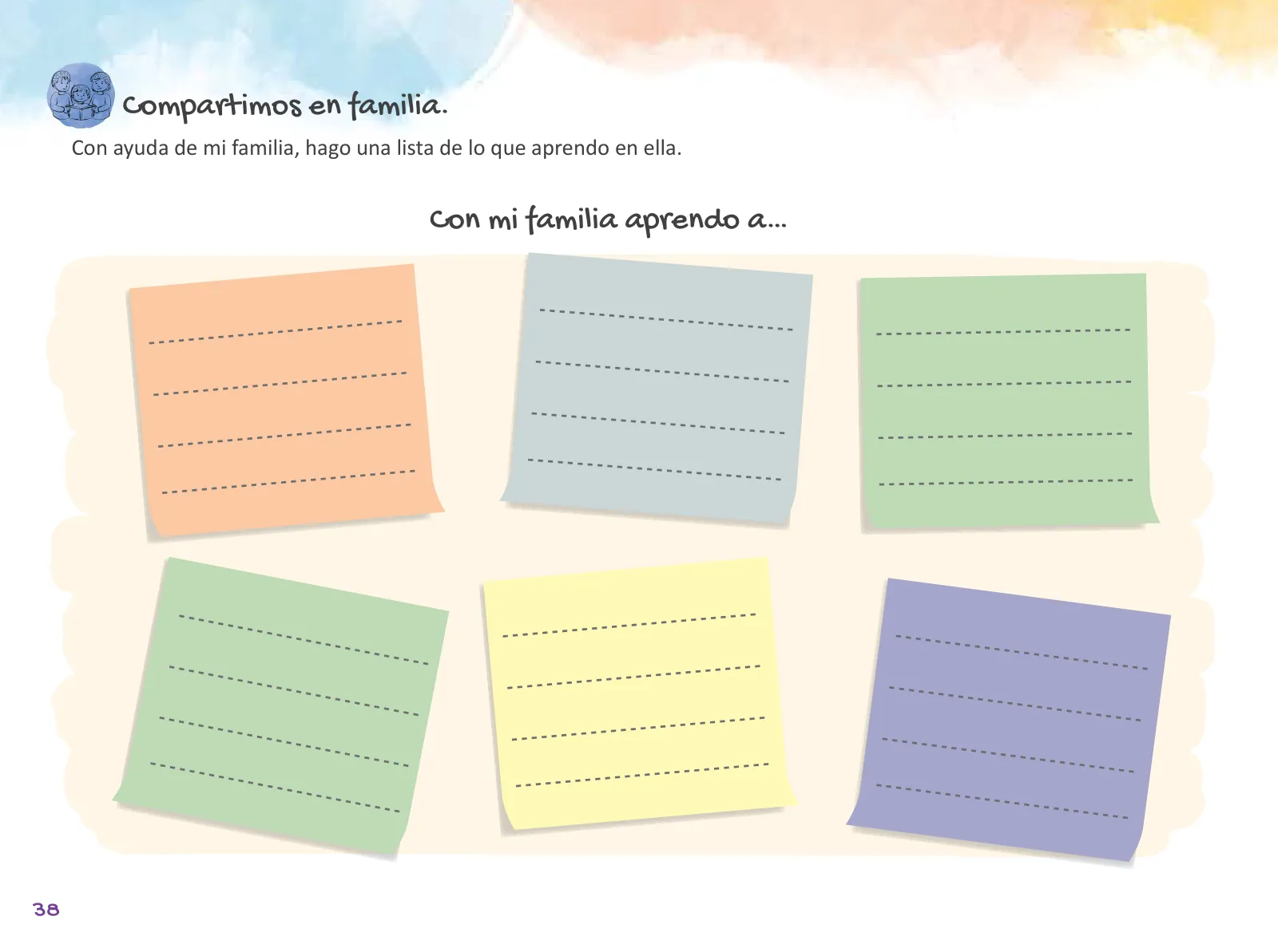 Miniatura página 40 de Cuadernillo de Tutoría 2 : segundo grado de Educación Primaria · 2021