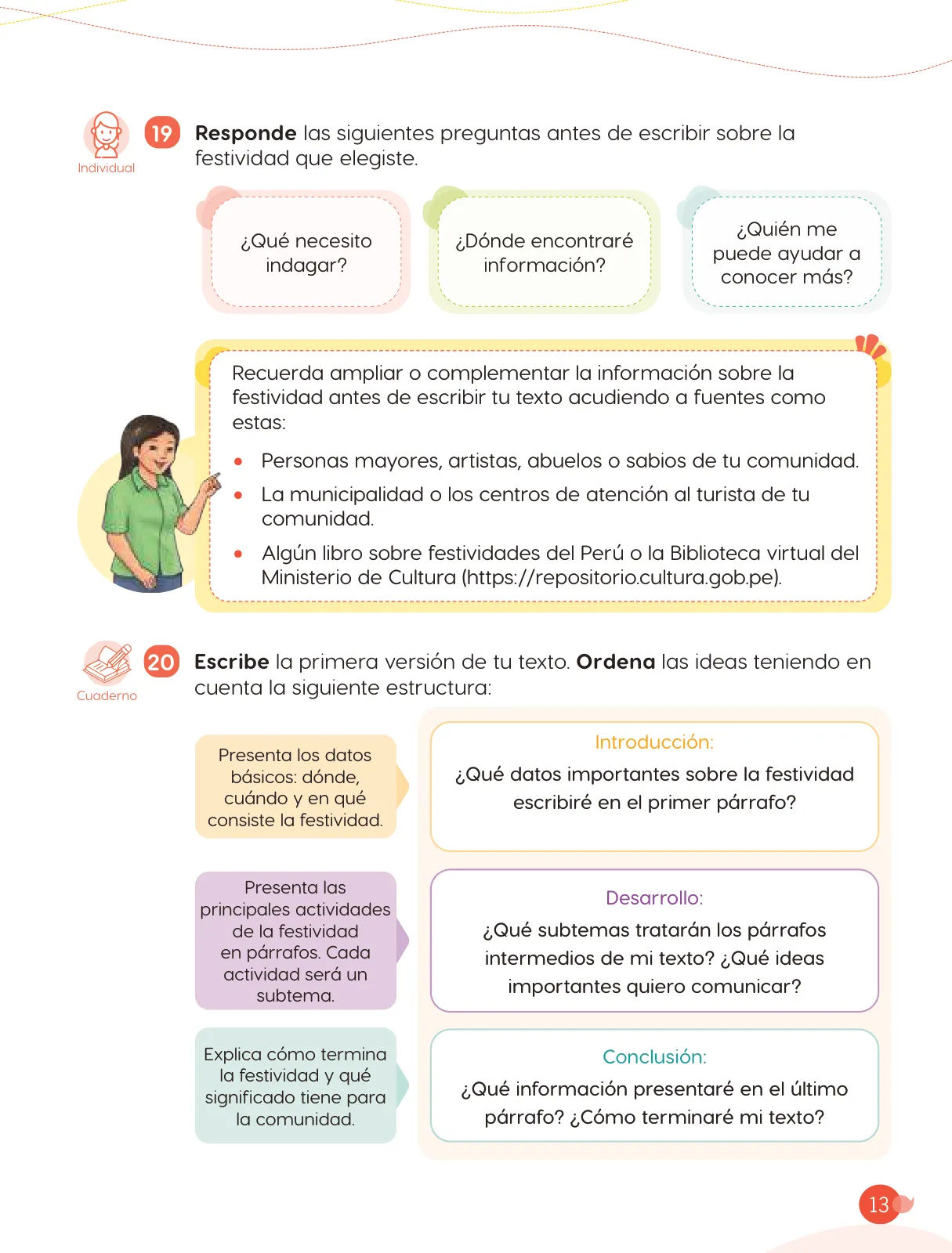 Miniatura página 15 de Cuadernillo de Comunicación 4. Cuarto grado de Primaria · 2024