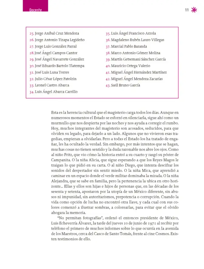 Página 12 de Un libro sin recetas para la maestra y el maestro. Fase 6. Libro de Educación Telesecundaria Grado 1°, 2°, 3° Ciclo Escolar 2025 - 2026