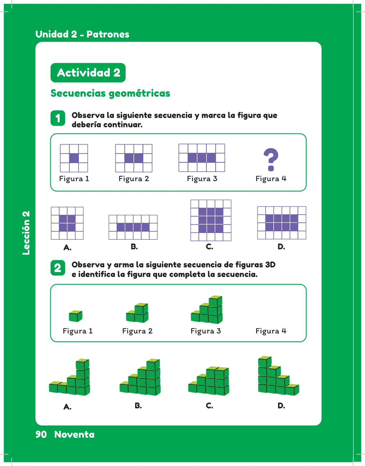 Página 92 de Matemática – Segundo Básico | Texto del Estudiante MINEDUC – Descargar PDF · 2024