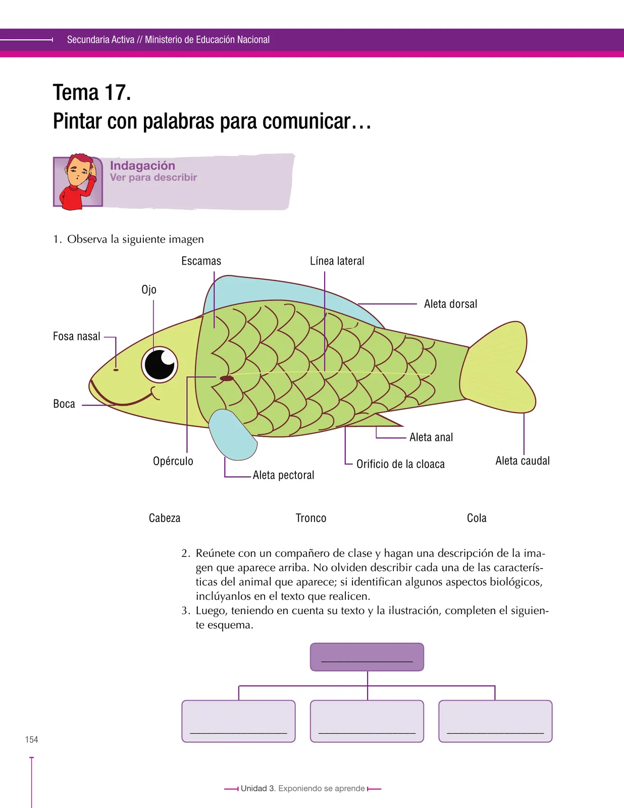 Página 154 de Lenguaje 8° · Secundaria Activa