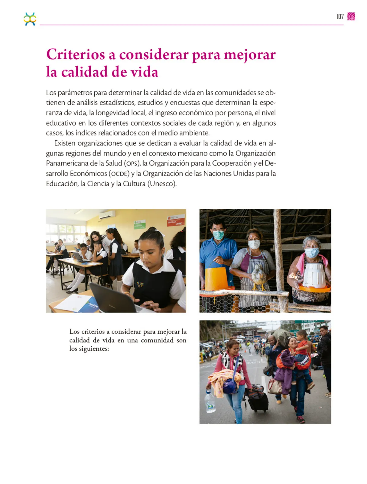 Página 108 de Colección Sk´asolil. De lo humano y lo comunitario.   Libro de Educación Secundaria Grado 2°  Ciclo Escolar 2025 - 2026