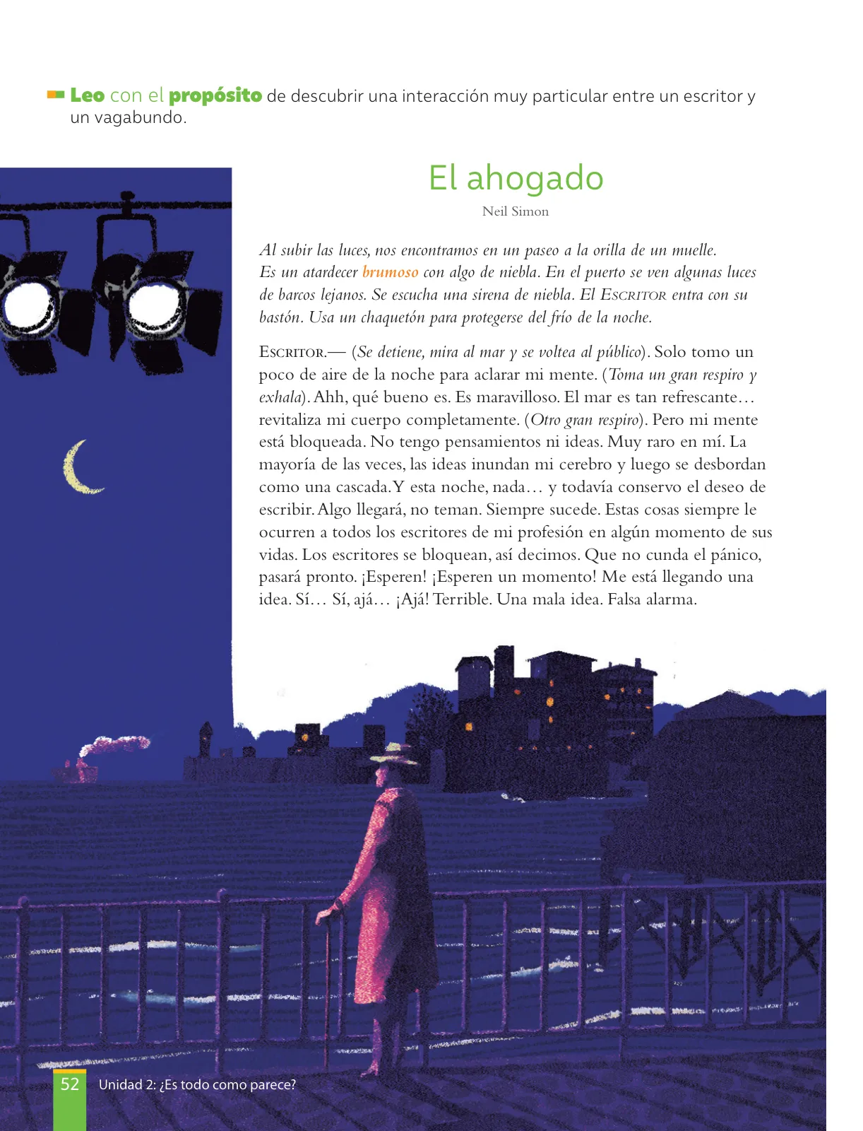 Página 54 de Lengua y Literatura – Octavo Básico | Texto del Estudiante MINEDUC – Descargar PDF · 2024