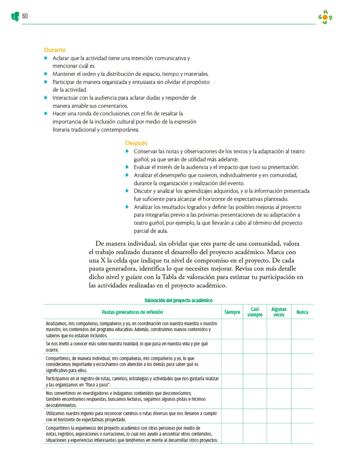 Página 61 de Colección Sk´asolil. Nuestro libro de Proyectos. Tomo II. Libro de Educación Telesecundaria Grado 2° Ciclo Escolar 2025 - 2026