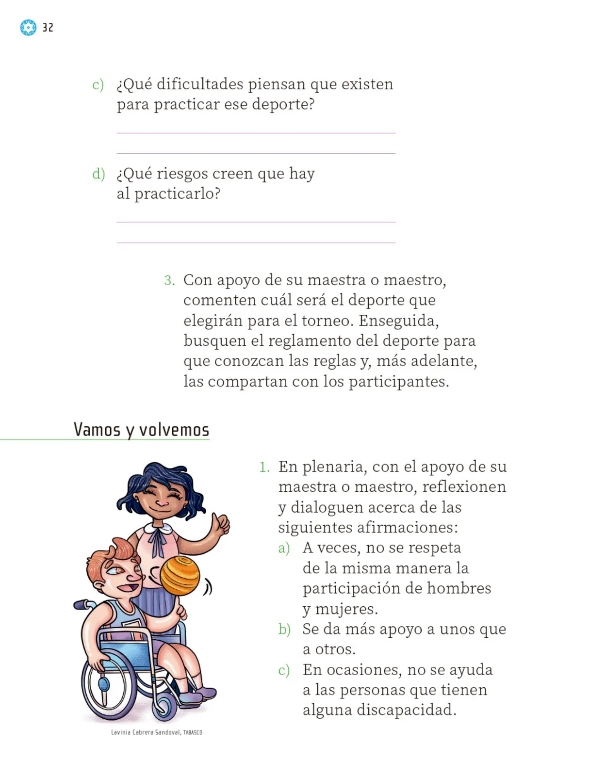 Página 35 de Proyectos Escolares.   Libro de Educación Primaria Grado 2°  Ciclo Escolar 2025 - 2026