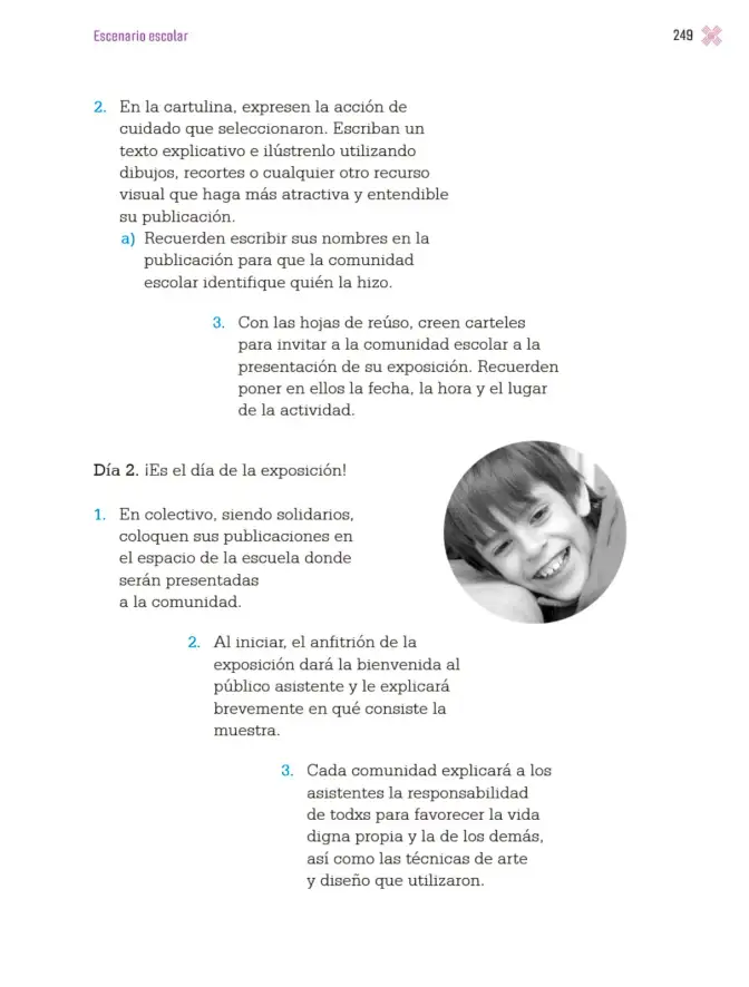 Página 252 de Proyectos Escolares. Libro de Educación Primaria Grado 4° Ciclo Escolar 2025 - 2026