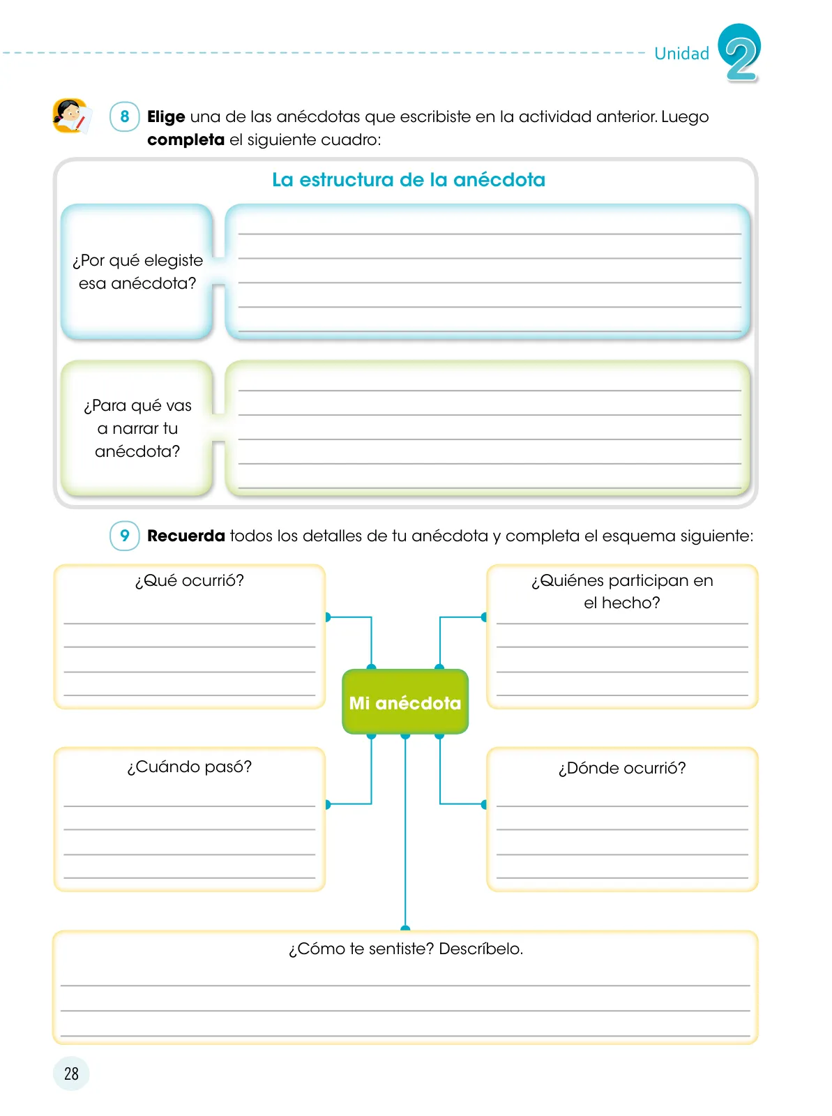 Miniatura página 29 de Comunicación 5 : cuaderno de trabajo para quinto grado de Educación Primaria 2019 · 2019