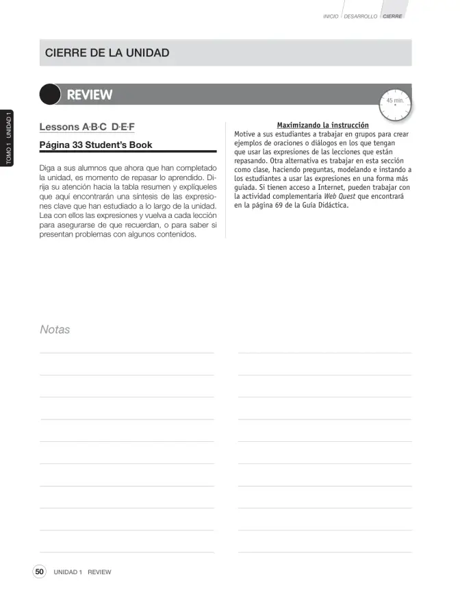 Página 62 de Inglés – Sexto Básico | Student’s Book MINEDUC – Descargar PDF · 2024