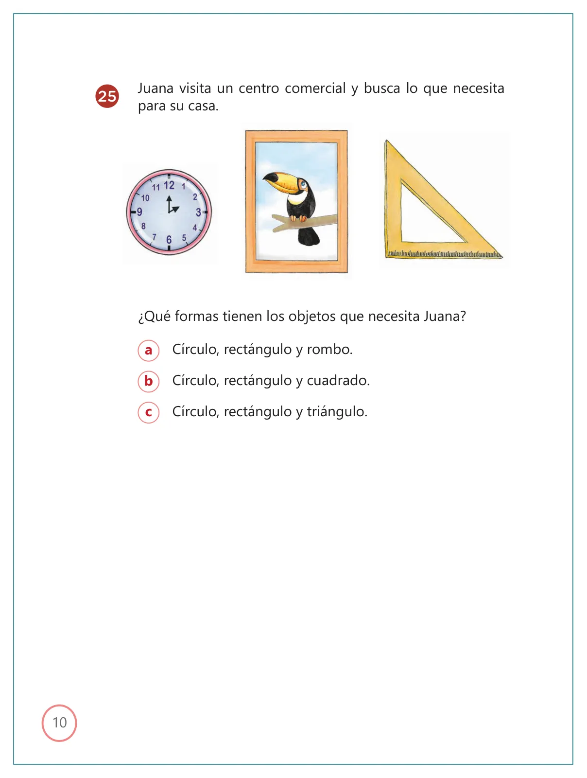 Miniatura página 10 de Kit de evaluación Proceso 2 Demostrando lo que aprendimos : Matemática, segundo trimestre, ﻿Segundo grado - Primaria · 2019