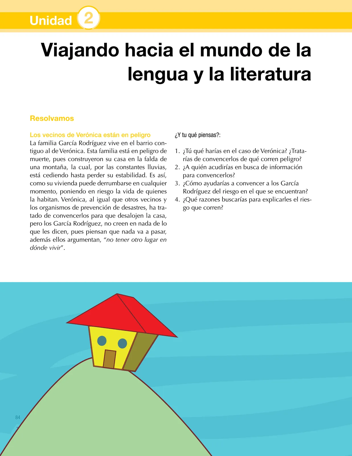 Miniatura página 84 de Lenguaje 7° · Secundaria Activa