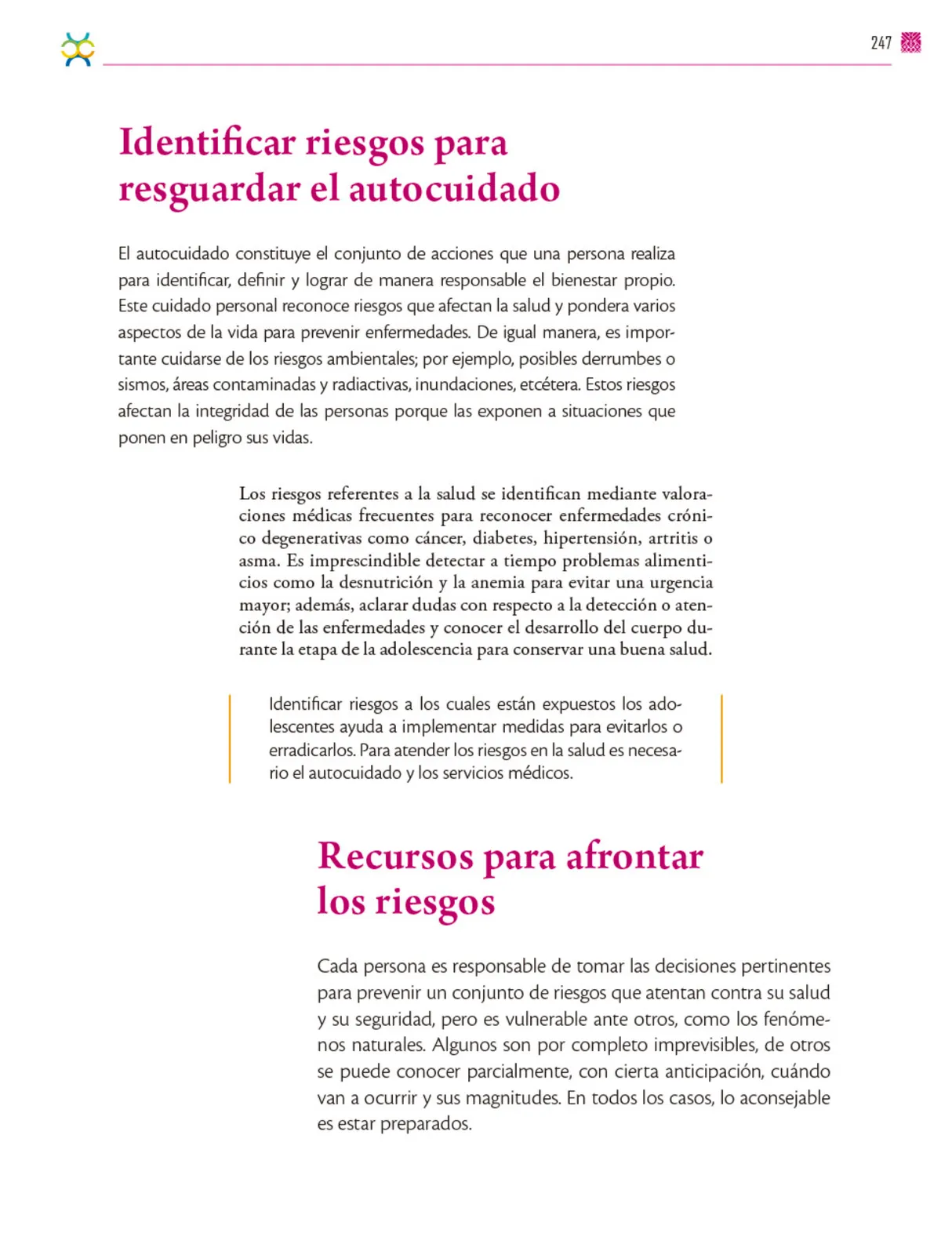 Miniatura página 248 de Colección Ximhai. De lo humano y lo comunitario.   Libro de Educación Secundaria Grado 1°  Ciclo Escolar 2025 - 2026
