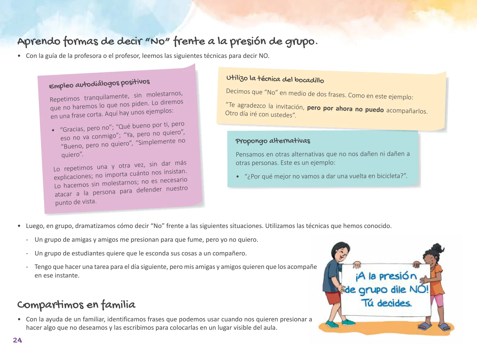 Miniatura página 26 de Cuadernillo de Tutoría 6 : sexto grado de Educación Primaria · 2021