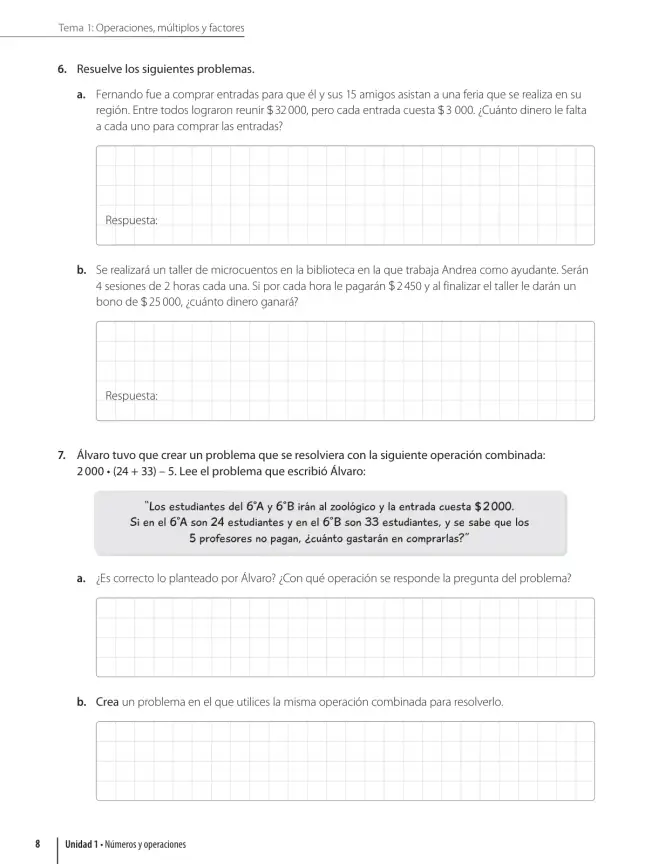 Página 10 de Matemática – Sexto Básico | Texto del Estudiante MINEDUC – Descargar PDF · 2024