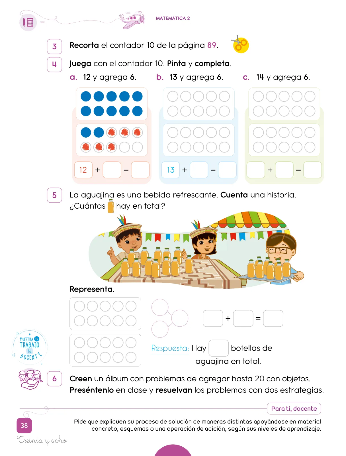 Miniatura página 40 de Cuadernillo de Matemática 2. Segundo grado de Primaria · 2024