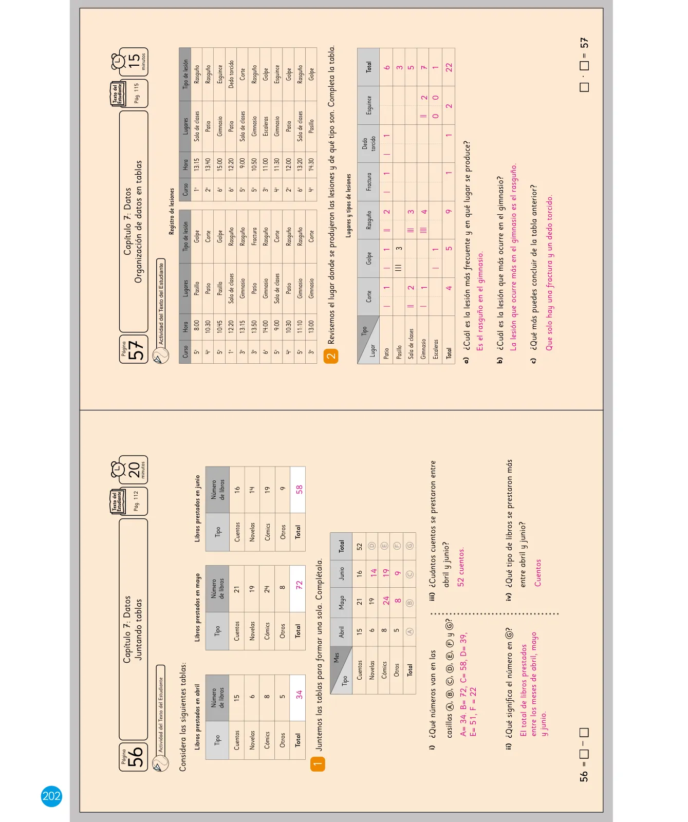 Miniatura página 204 de Sumo Primero – Quinto Básico | Texto del Estudiante MINEDUC – Descargar PDF · 2024
