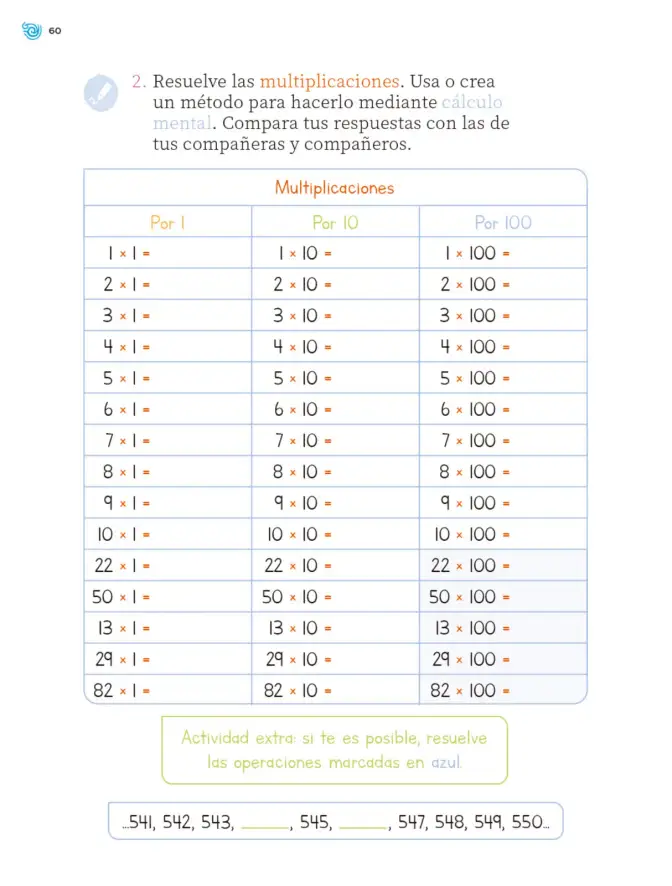 Página 61 de Múltiples lenguajes. Trazos y números. Libro de Educación Primaria Grado 2° Ciclo Escolar 2025 - 2026