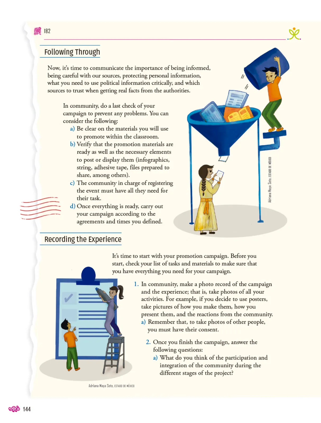 Página 145 de Uérakua anapu uantakua. Projects and Readings. Libro de Educación Secundaria Grado 3° Ciclo Escolar 2025 - 2026