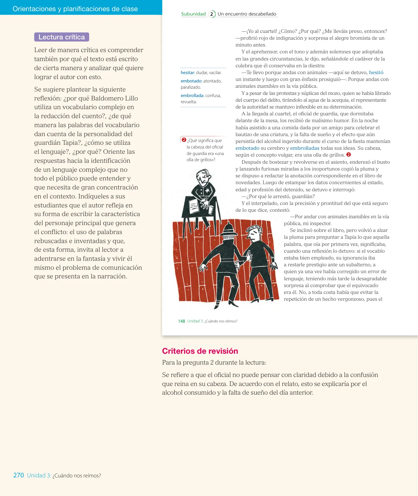 Página 42 de Lengua y Literatura – Octavo Básico | Texto del Estudiante MINEDUC – Descargar PDF · 2024