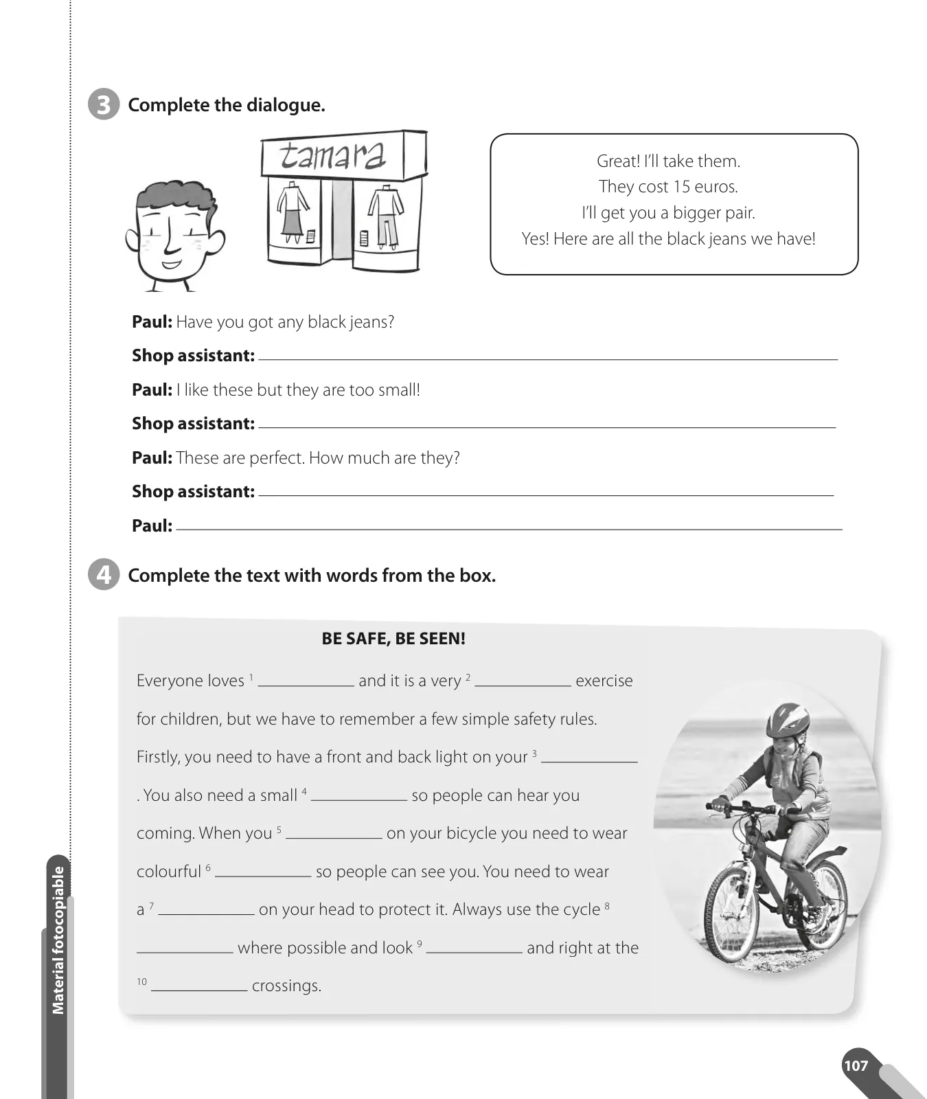 Miniatura página 109 de Inglés – Quinto Básico | Texto del Estudiante MINEDUC – Descargar PDF · 2024