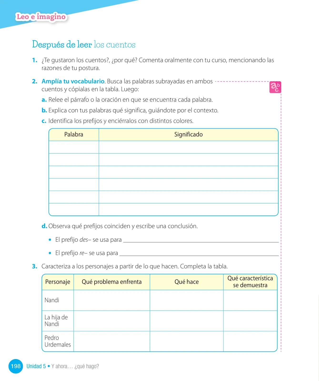 Miniatura página 200 de Lenguaje y Comunicación – Cuarto Básico | Texto del Estudiante MINEDUC – Descargar PDF · 2024