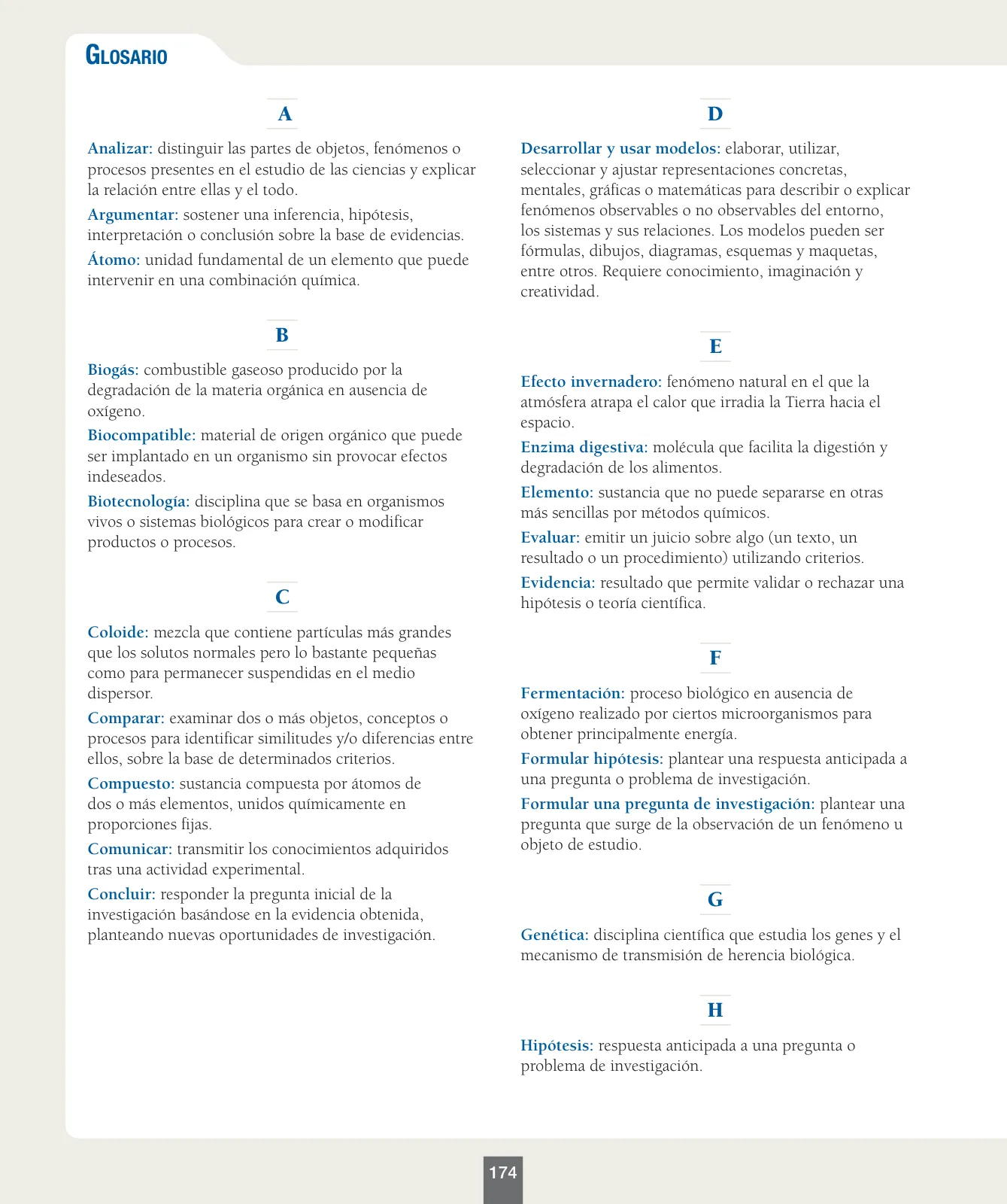 Página 175 de Ciencias Naturales – Séptimo Básico | Texto del Estudiante MINEDUC – Descargar PDF · 2024