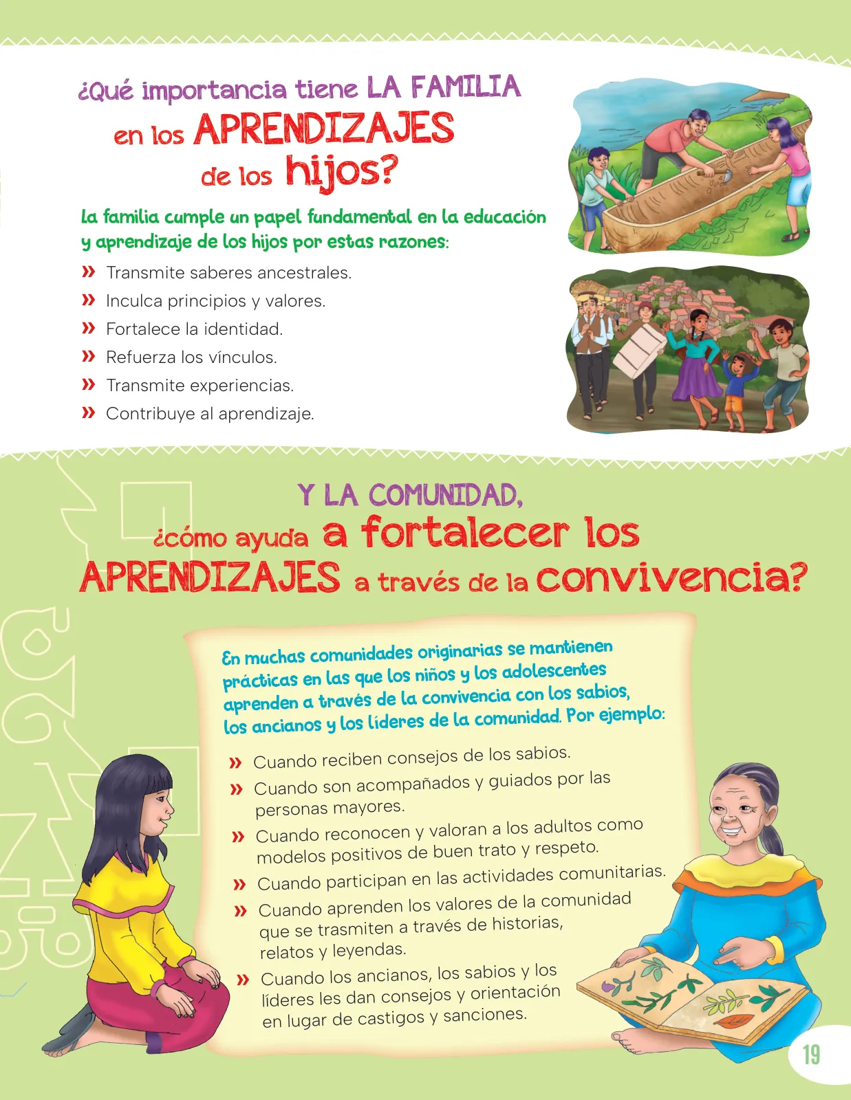 Página 21 de Cartilla de prevención y protección frente a la violencia para familias : Primaria Multigrado Monolingüe y Modelos de Servicio Educativo en el Ámbito Rural · 2024