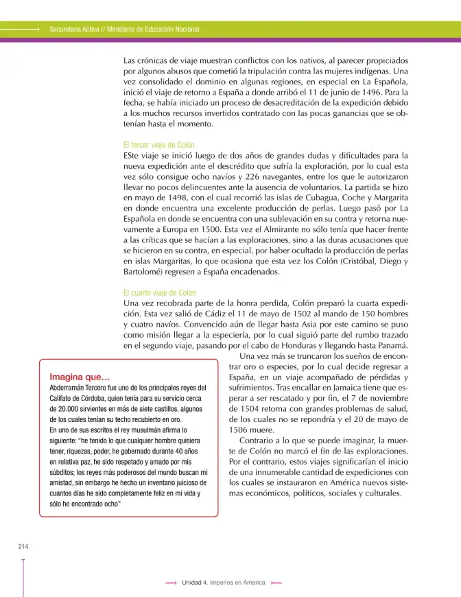 Página 214 de Ciencias Sociales 7° · Secundaria Activa