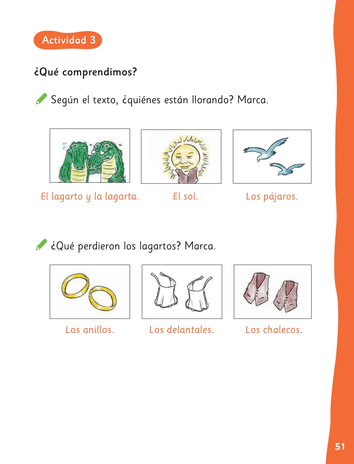 Página 54 de Lenguaje y Comunicación – Primero Básico | Texto del Estudiante MINEDUC – Descargar PDF · 2024