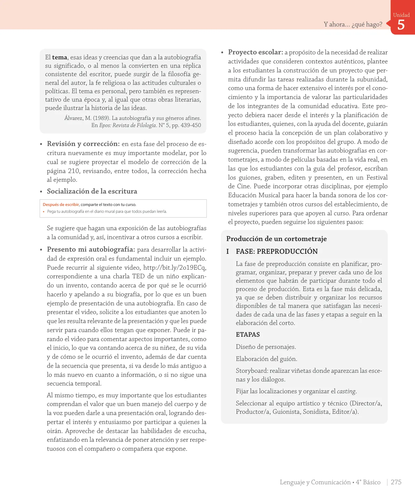Página 145 de Lenguaje y Comunicación – Cuarto Básico | Texto del Estudiante MINEDUC – Descargar PDF · 2024