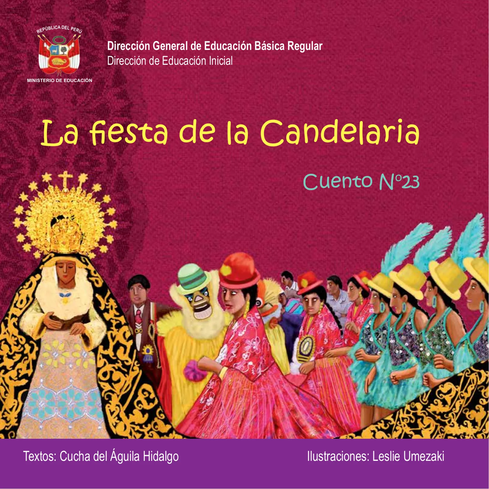 Portada de La fiesta de la Candelaria. Cuento No. 23 · 2012
