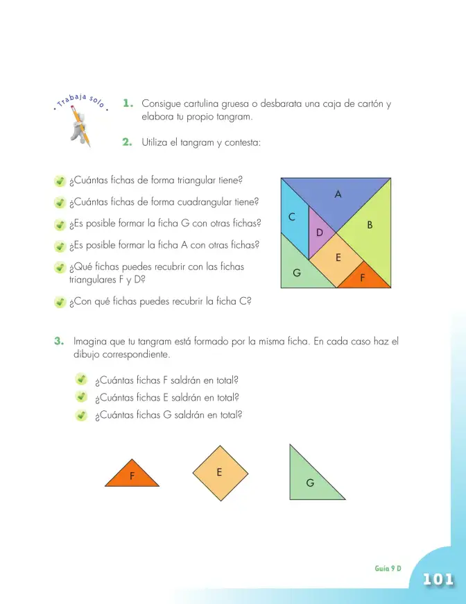 Página 101 de Matematica 4° · Cartilla 01