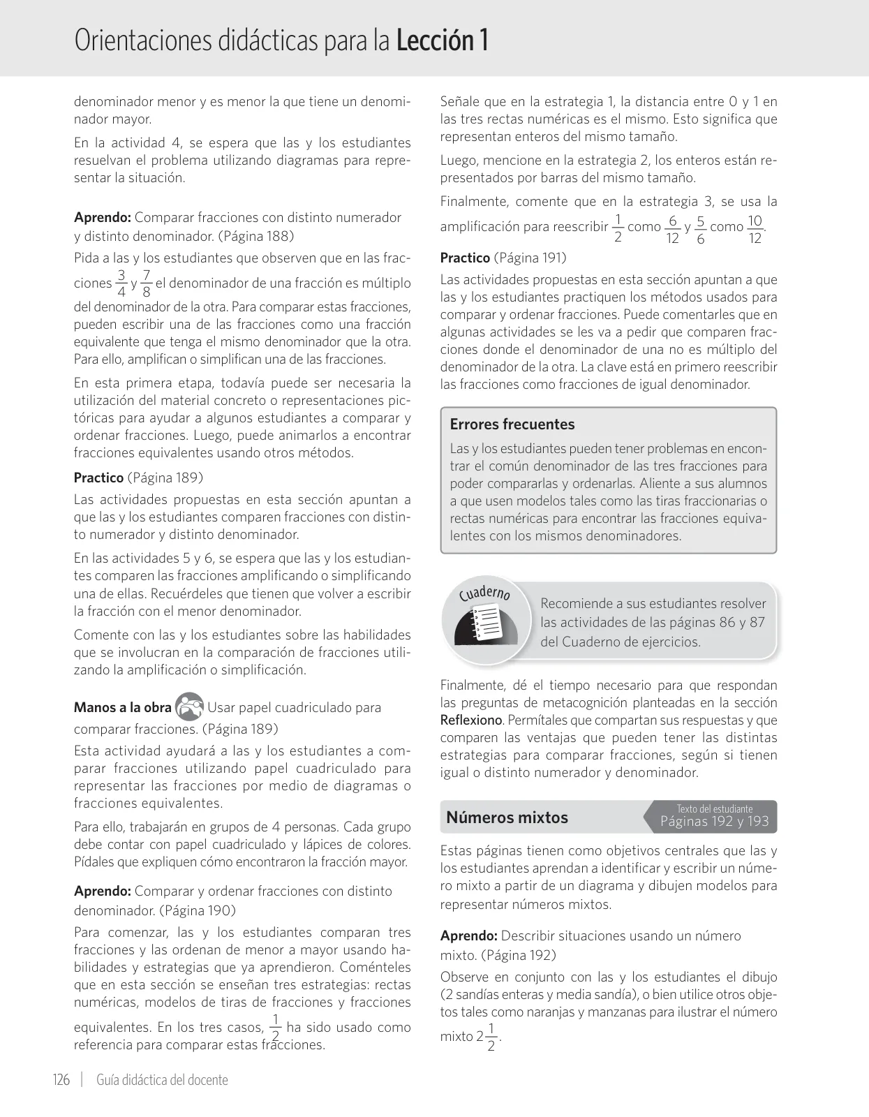 Página 38 de Matemática – Quinto Básico | Texto del Estudiante MINEDUC – Descargar PDF · 2024