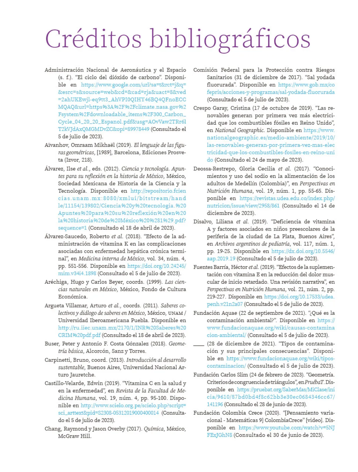 Página 332 de Colección Nanahuatzin. Saberes y pensamiento científico. Libro de Educación Telesecundaria Grado 3° Ciclo Escolar 2025 - 2026