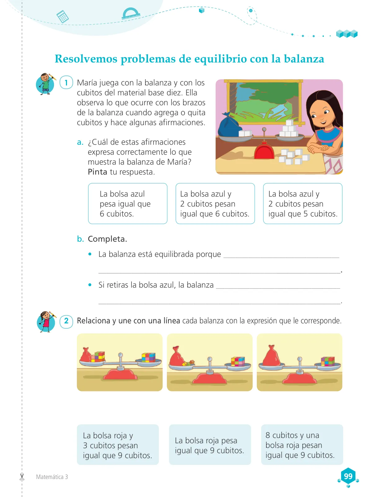 Miniatura página 101 de Matemática 3 : cuaderno de trabajo para tercer grado de Educación Primaria 2019 · 2019